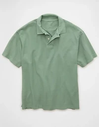 AE Boxy Pique Polo Shirt