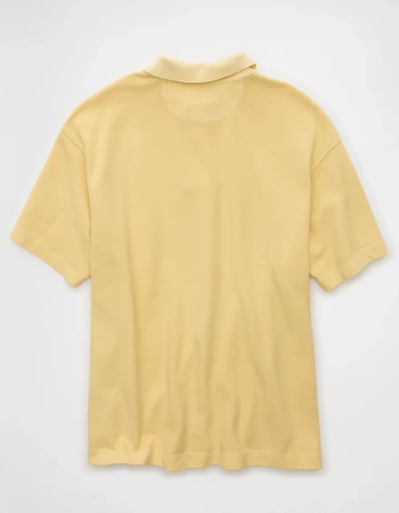 AE Boxy Pique Polo Shirt