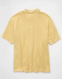 AE Boxy Pique Polo Shirt