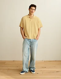 AE Boxy Pique Polo Shirt