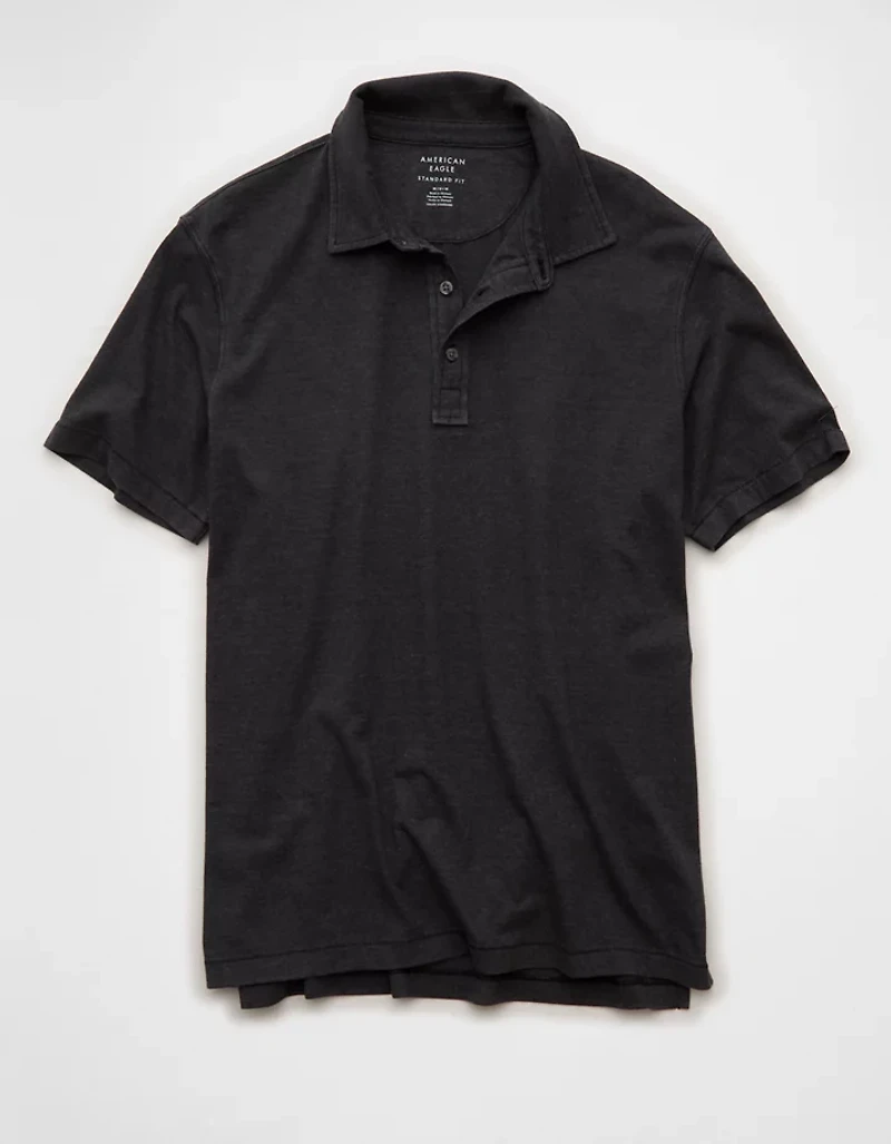 AE Standard Fit Lightweight Polo Shirt