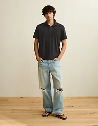 AE Standard Fit Lightweight Polo Shirt
