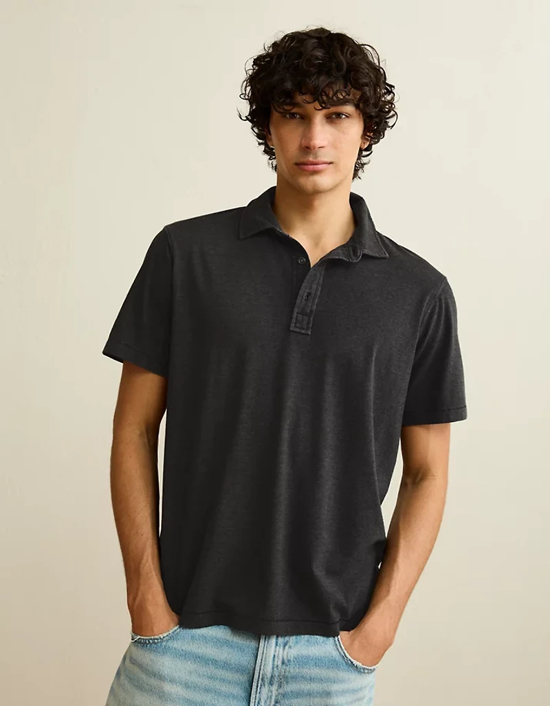 AE Standard Fit Lightweight Polo Shirt