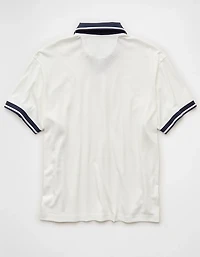 AE Boxy Mesh Polo Shirt