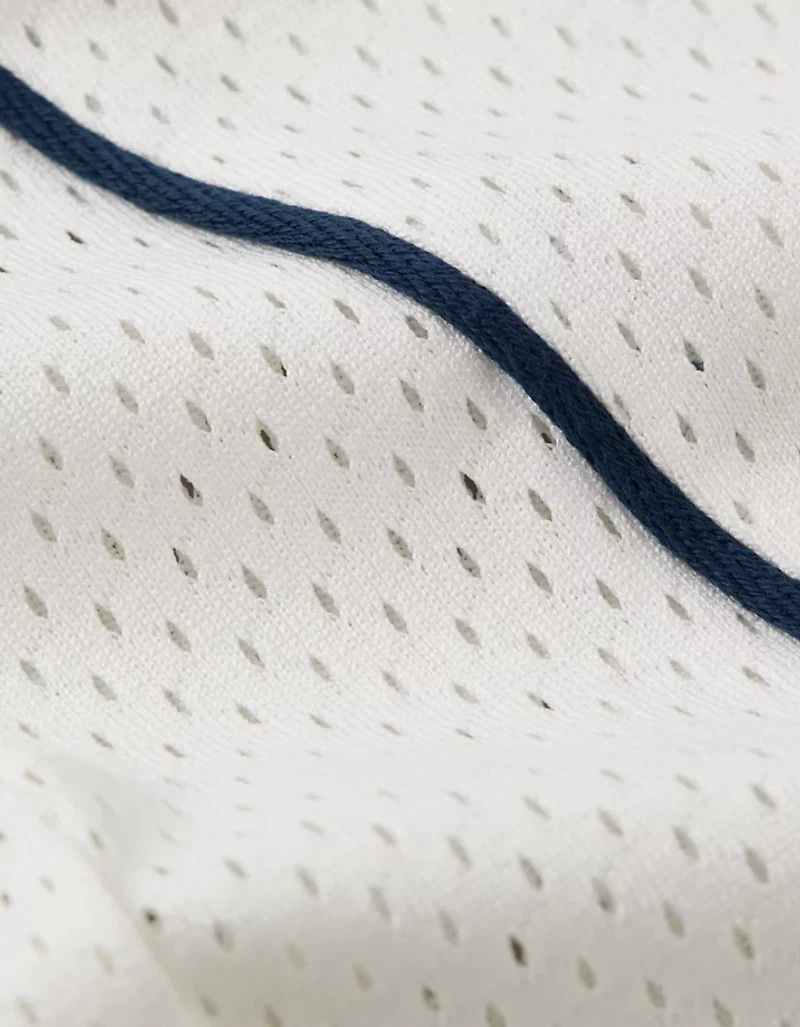 AE Boxy Mesh Polo Shirt