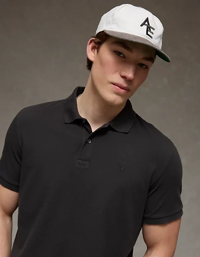 AE Lived-In Pique Polo Shirt