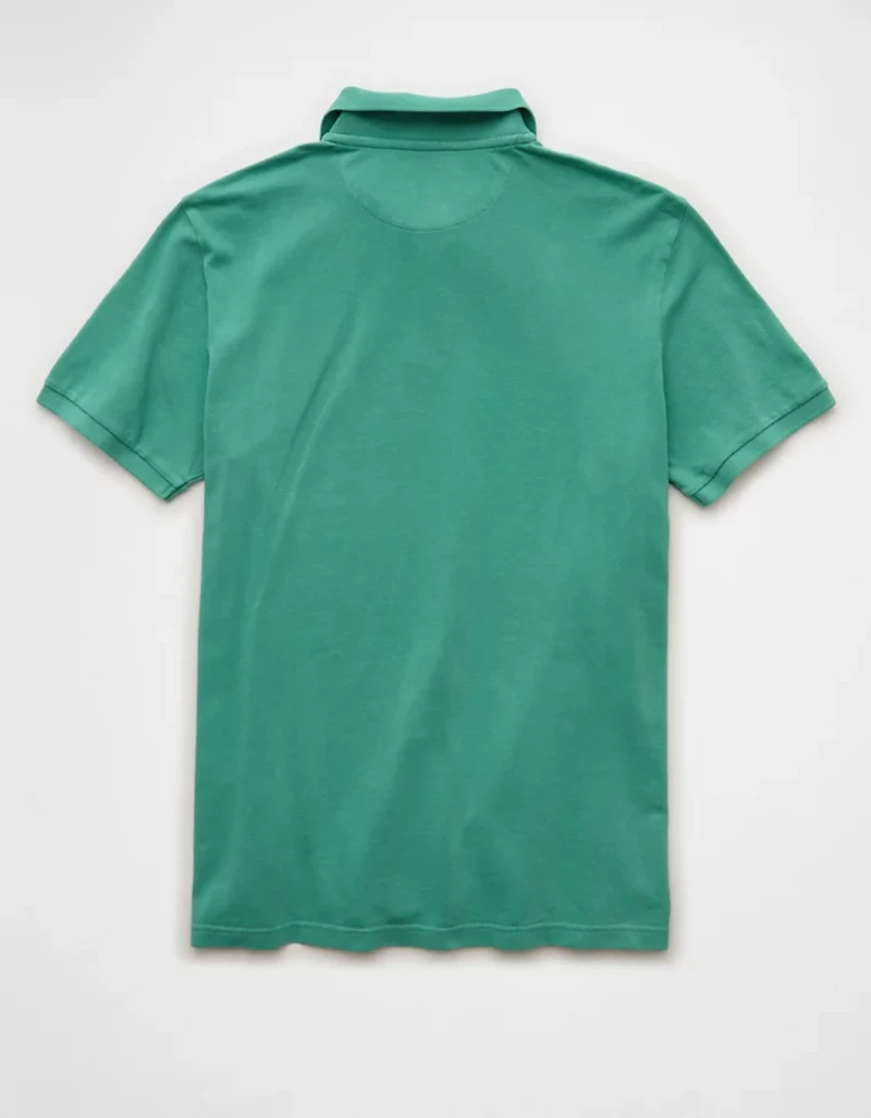 AE Lived-In Pique Polo Shirt