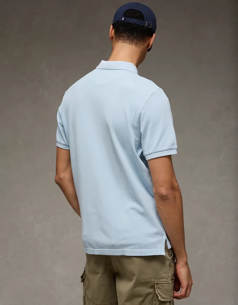 Polo piqué d’aspect déjà porté AE