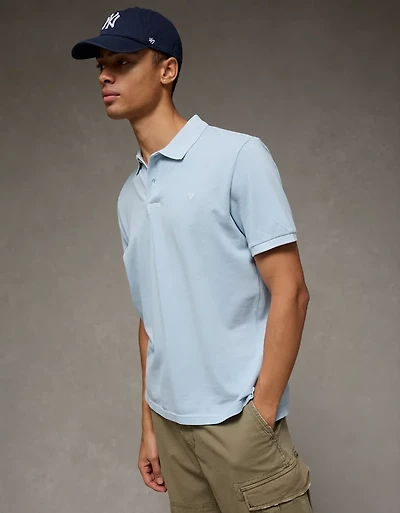 Polo piqué d’aspect déjà porté AE