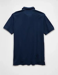 AE Lived-In Pique Polo Shirt