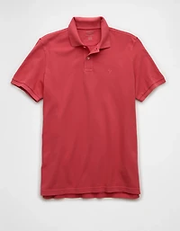 AE Lived-In Pique Polo Shirt