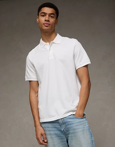 Polo piqué d’aspect déjà porté AE