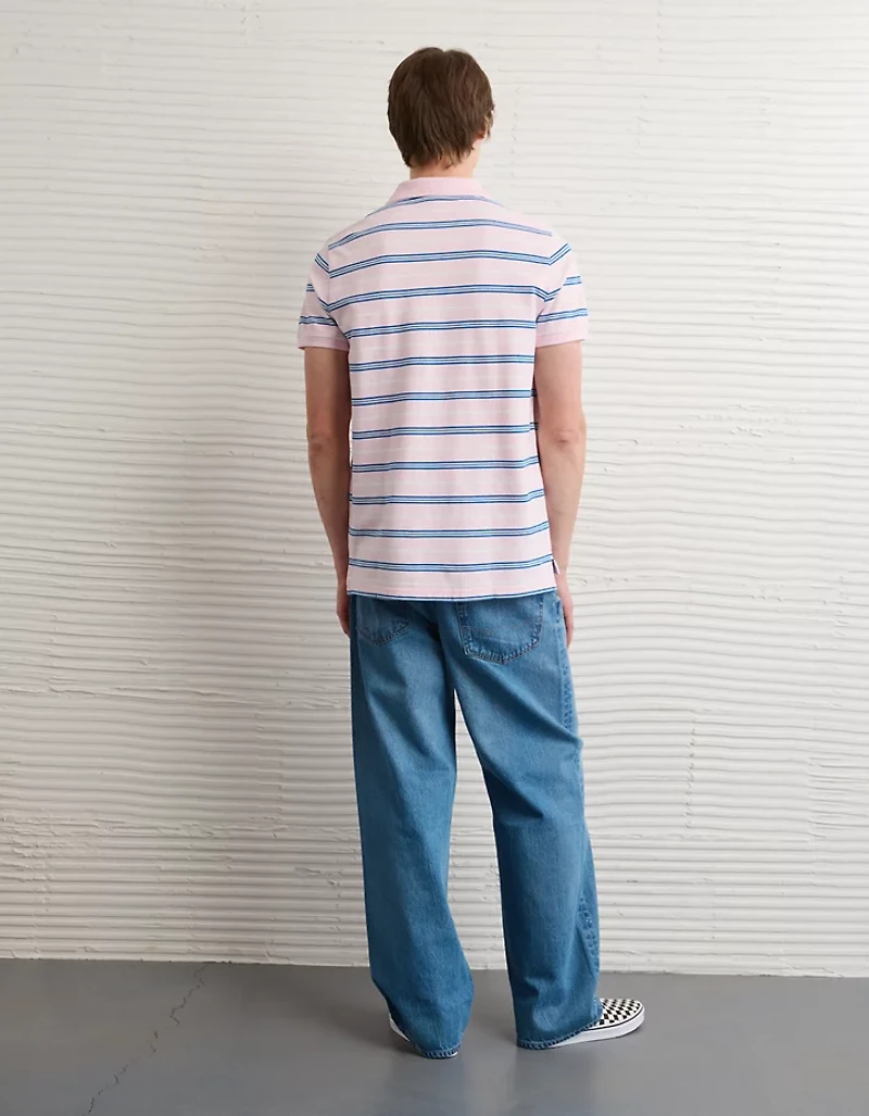 AE Slim Fit Pique Polo Shirt