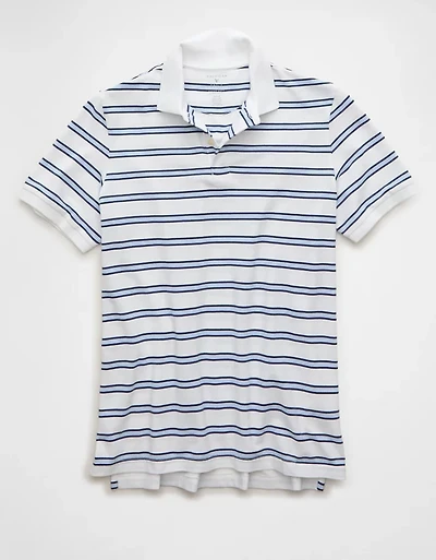 Polo piqué d’aspect déjà porté AE