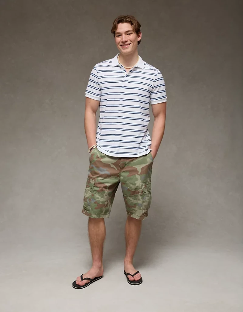 AE Lived-In Pique Polo Shirt