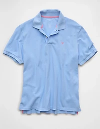 AE Pop Logo Standard Pique Polo Shirt