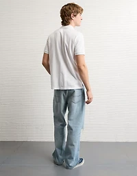 Polo piqué standard à logo AE