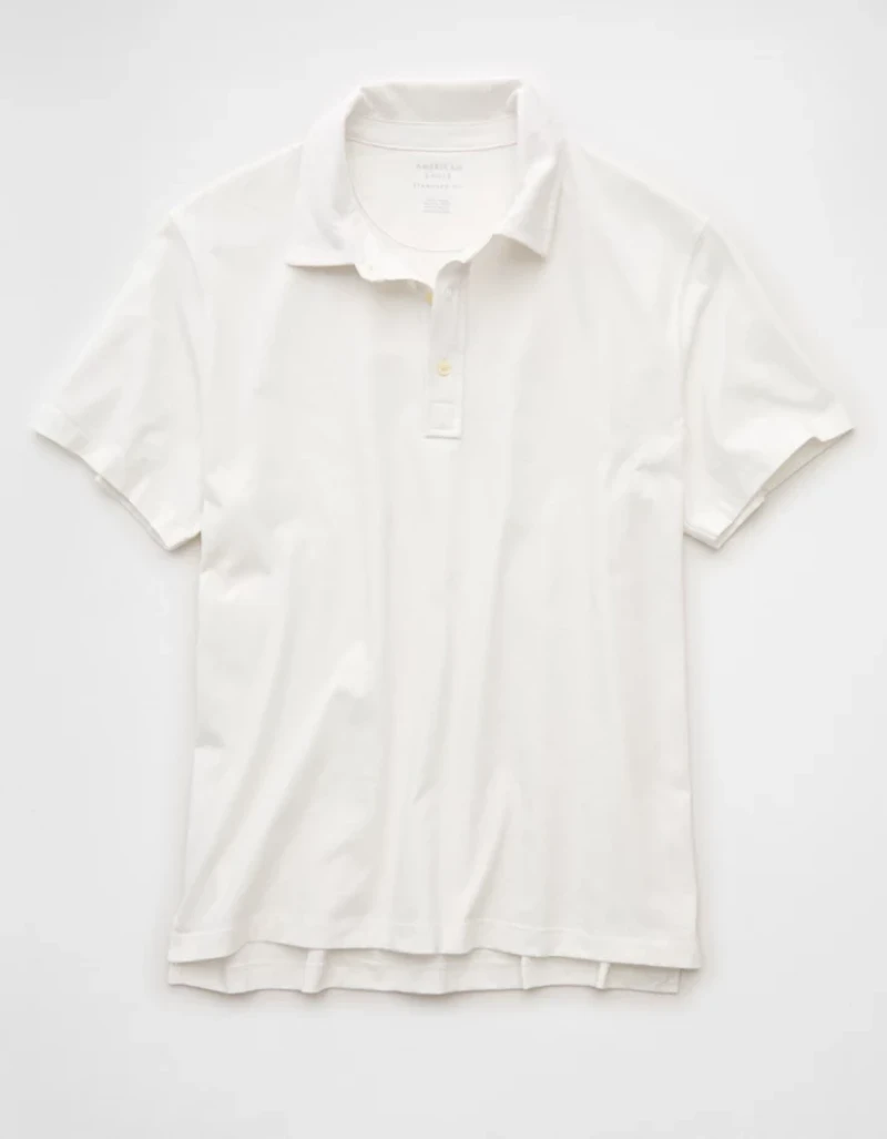 AE Standard Fit Lightweight Polo Shirt
