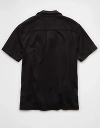 AE Seersucker Button-Up Camp Shirt