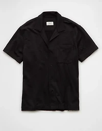 AE Seersucker Button-Up Camp Shirt