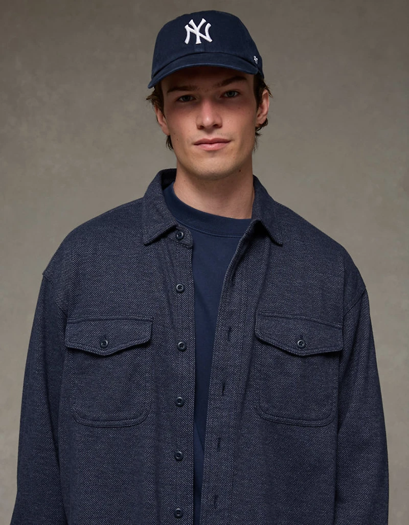 AE Twill Button-Up Shirt
