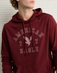 AE Lightweight Icon Logo Graphic Hoodie T-Shirt