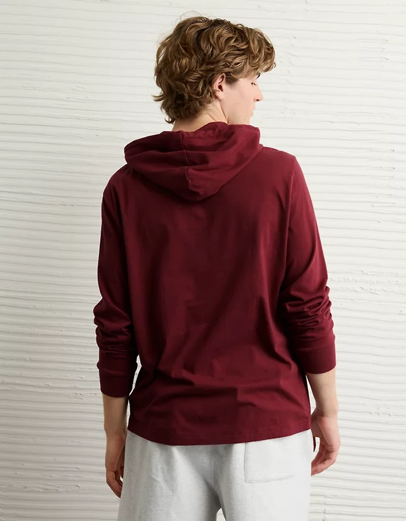 AE Lightweight Icon Logo Graphic Hoodie T-Shirt