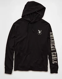 AE Lightweight Icon Logo Graphic Hoodie T-Shirt