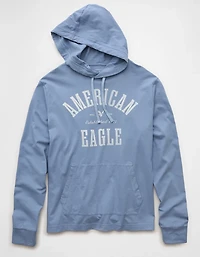 AE Lightweight Icon Logo Graphic Hoodie T-Shirt