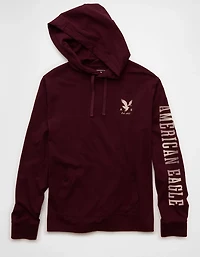 AE Lightweight Icon Logo Graphic Hoodie T-Shirt