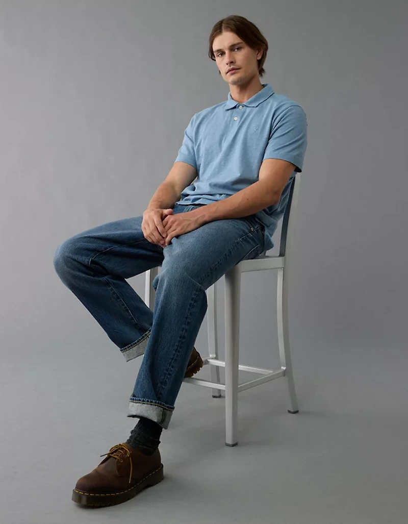 AE Slub Polo Shirt