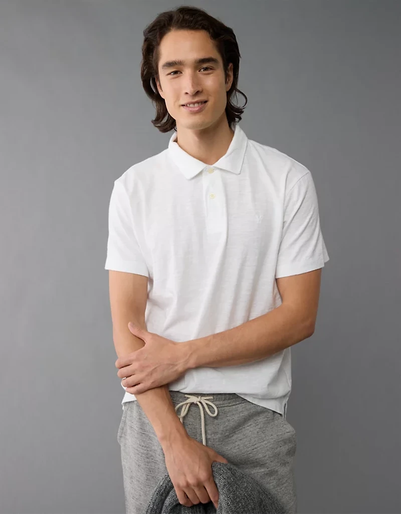 AE Slub Polo Shirt