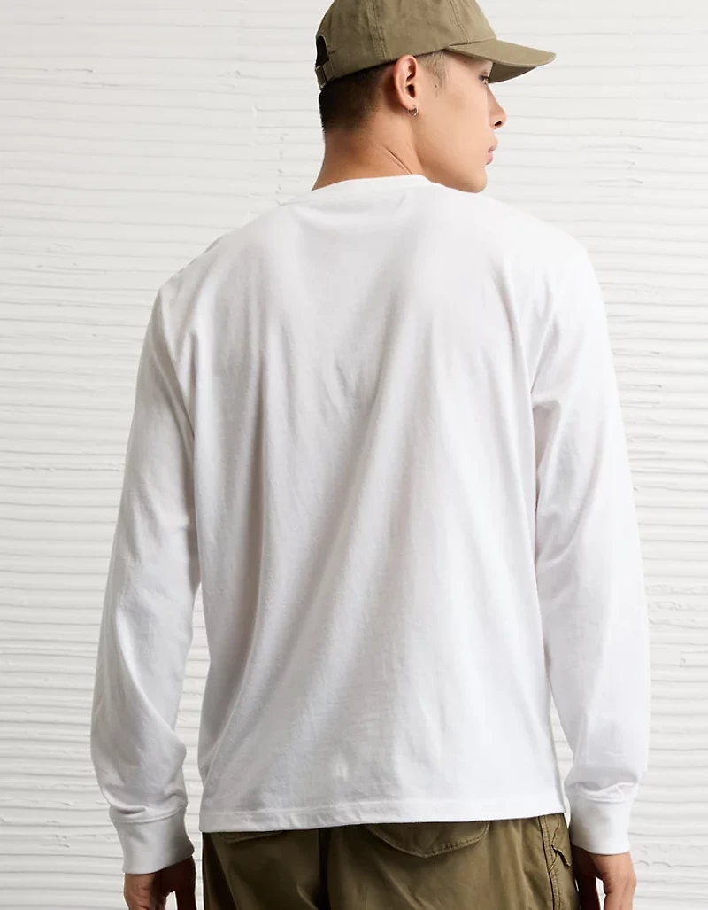 T-shirt à manches longues et icône AE