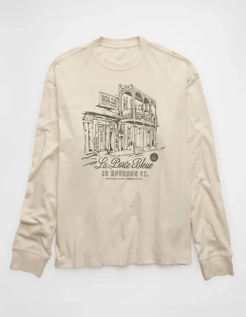 AE Boxy Long Sleeve Graphic T-Shirt