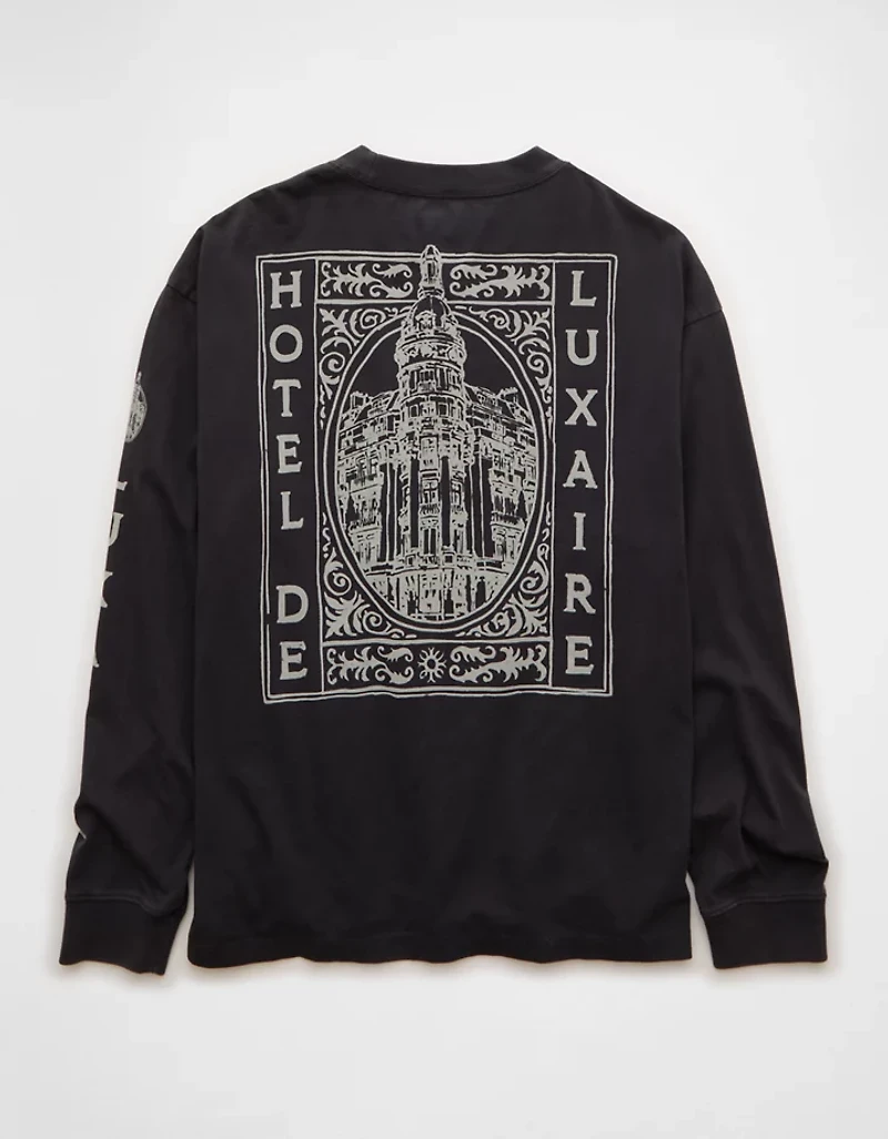 AE Boxy Long Sleeve Graphic T-Shirt