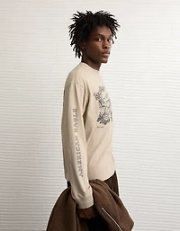 AE Boxy Long Sleeve Graphic T-Shirt