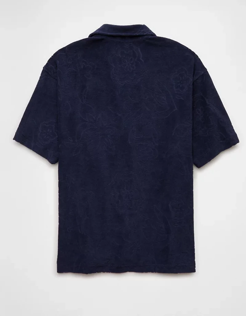 Polo en tissu éponge AE