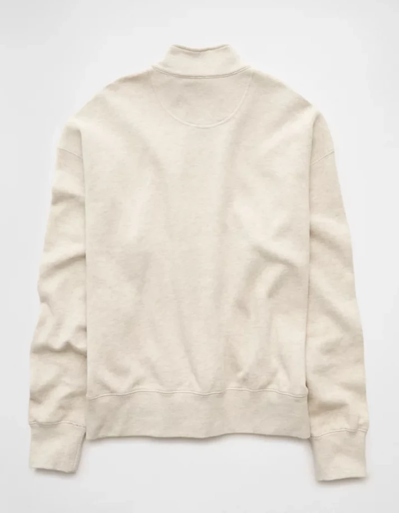 Chandail en molleton à glissière un quart AE