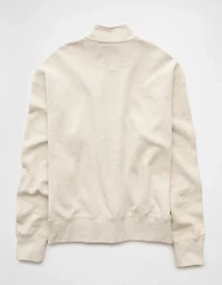 Chandail en molleton à glissière un quart AE