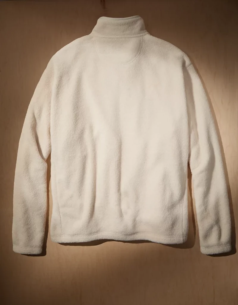 Chandail à glissière un quart en tissu-laine AE x Tru Kolors