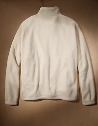 Chandail à glissière un quart en tissu-laine AE x Tru Kolors