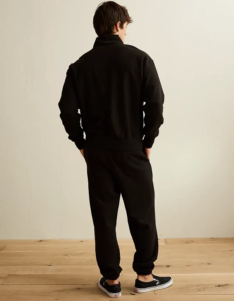 AE Laidback Luxe Quarter-Zip Sweatshirt