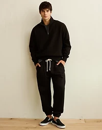 AE Laidback Luxe Quarter-Zip Sweatshirt