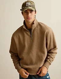 AE Laidback Luxe Quarter-Zip Sweatshirt