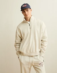 AE Laidback Luxe Quarter-Zip Sweatshirt