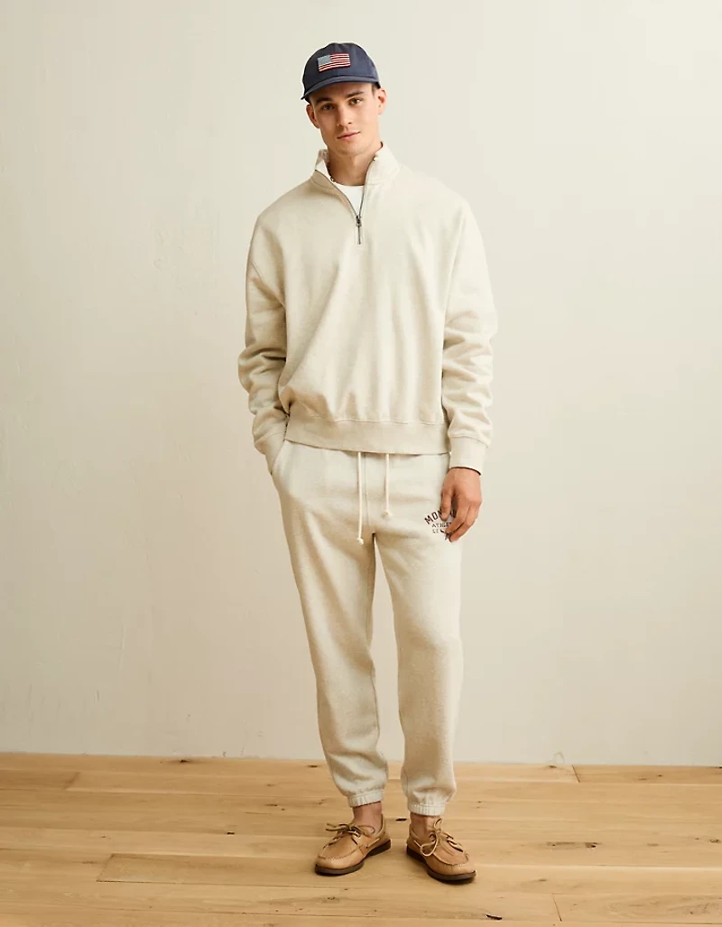 AE Laidback Luxe Quarter-Zip Sweatshirt