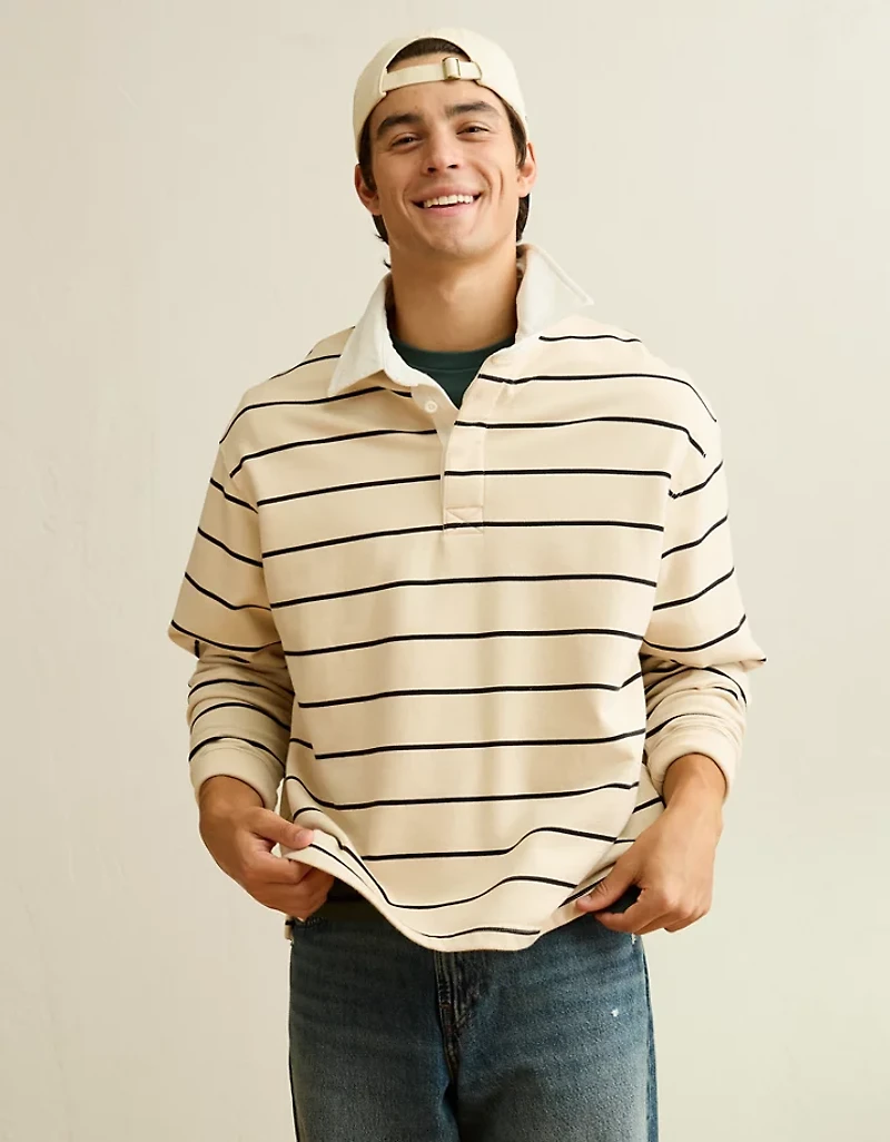 AE Laidback Luxe Rugby Sweatshirt