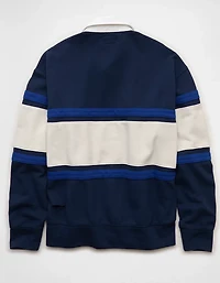 AE Heavyweight Pique Fleece Rugby Shirt