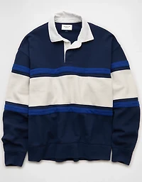 AE Heavyweight Pique Fleece Rugby Shirt