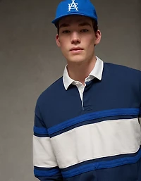 AE Heavyweight Pique Fleece Rugby Shirt